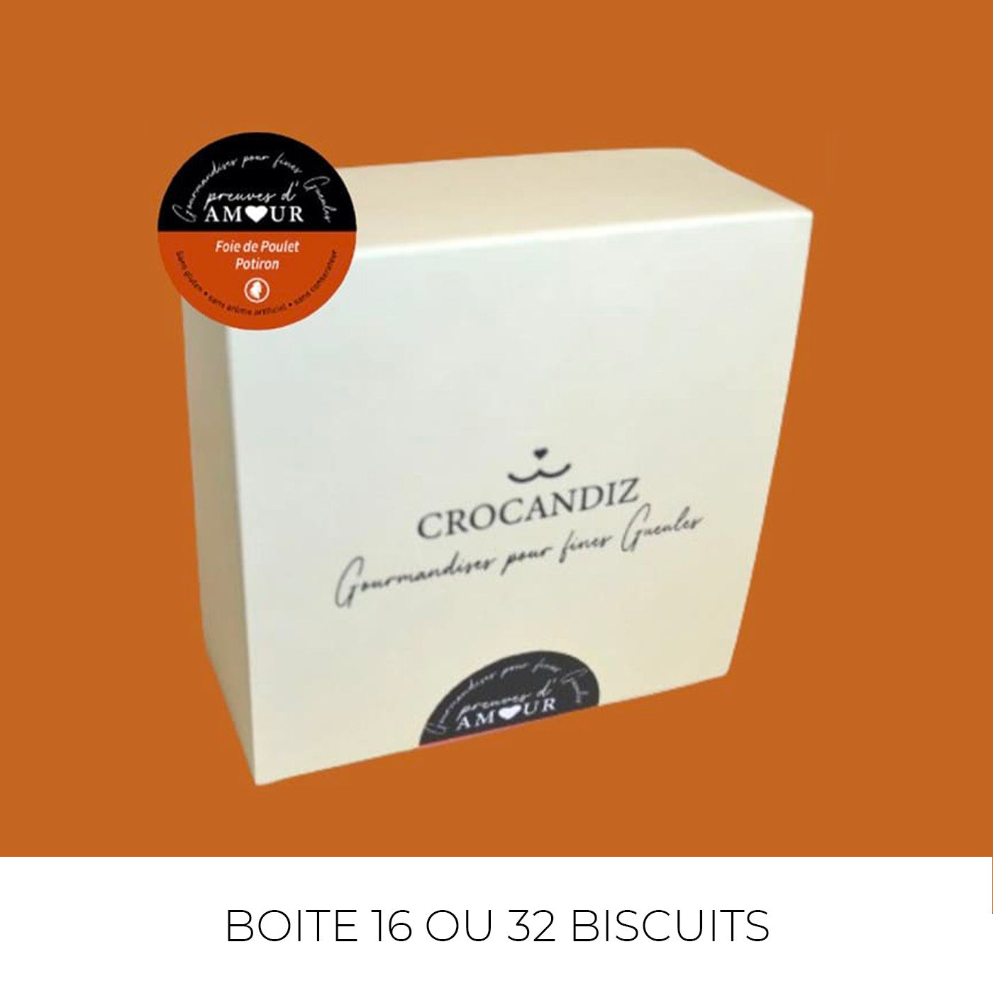 Friandise pour chien au foie de poulet crocandiz