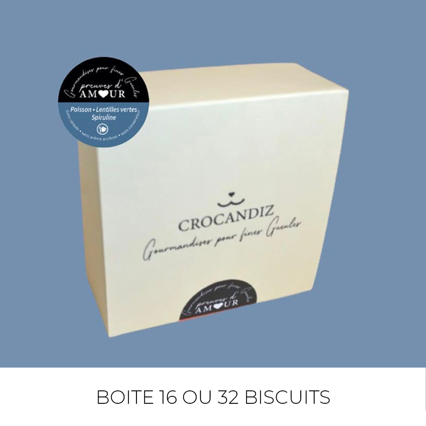 Friandise pour chien au poisson crocandiz