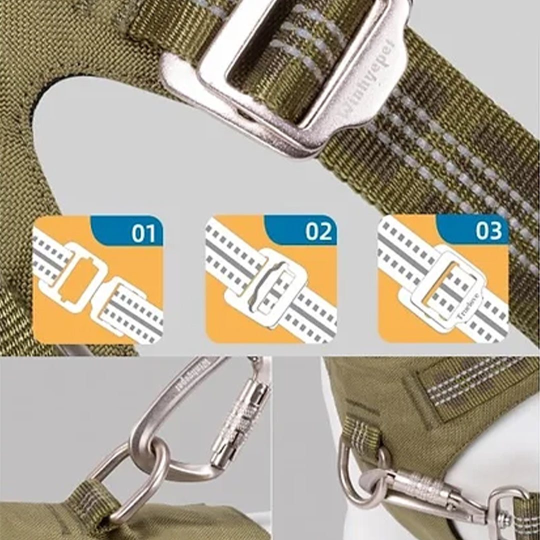 harnais chien anti traction