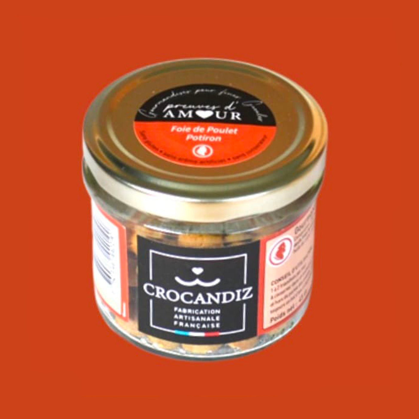 Friandise pour chien au foie de poulet crocandiz